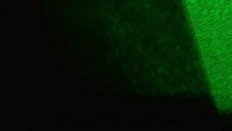 Abstracto-fuga-de-luz-verde